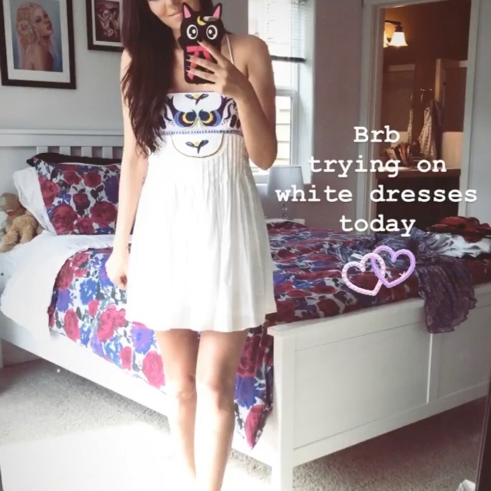 *Vintage* Embroidered Free People Dress